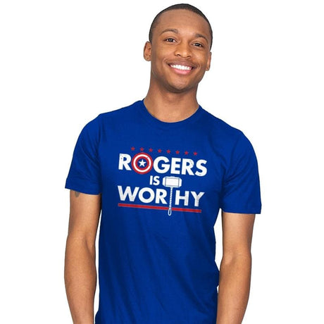Is Worthy - Mens T-Shirts RIPT Apparel