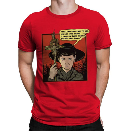 Isaac - Mens Premium T-Shirts RIPT Apparel Small / Red