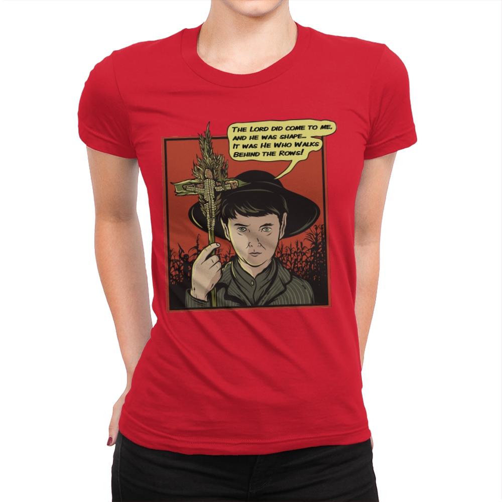 Isaac - Womens Premium T-Shirts RIPT Apparel Small / Red
