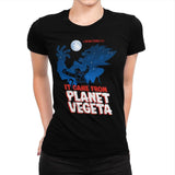 It Came From Planet Vegeta Exclusive - Womens Premium T-Shirts RIPT Apparel Small / Indigo