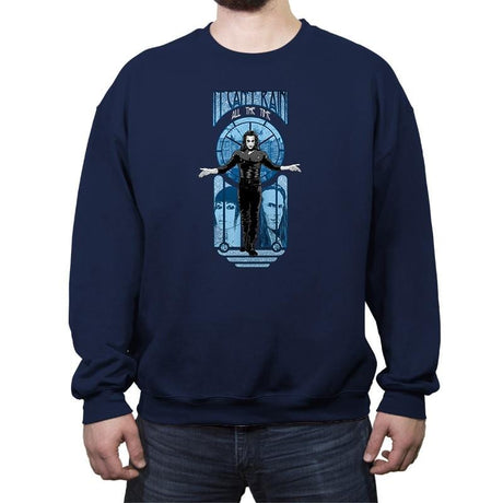 IT CAN'T RAIN ALL THE TIME - Crew Neck Sweatshirt Crew Neck Sweatshirt RIPT Apparel