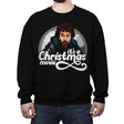 It's A Christmas Movie - Crew Neck Sweatshirt Crew Neck Sweatshirt RIPT Apparel Small / Black