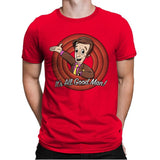 It's All Good Man Exclusive - Mens Premium T-Shirts RIPT Apparel Small / Red