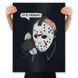 It's Friday! - Prints Posters RIPT Apparel 18x24 / Black