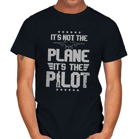 It's Not The Plane - Mens T-Shirts RIPT Apparel Small / Black