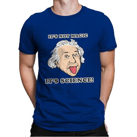 It's Science - Mens Premium T-Shirts RIPT Apparel Small / Royal