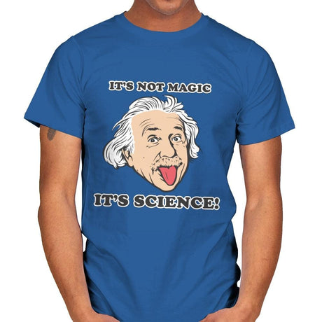 It's Science - Mens T-Shirts RIPT Apparel Small / Royal