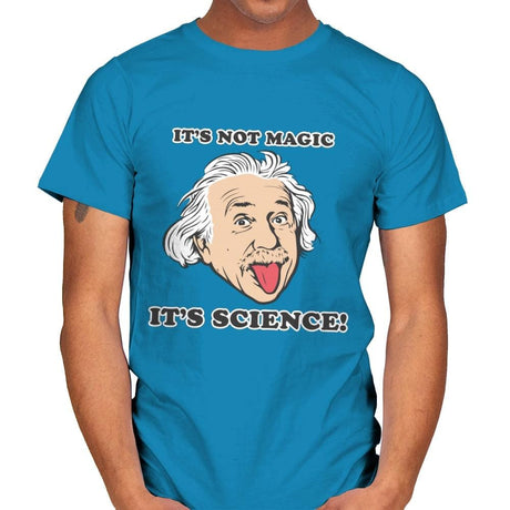 It's Science - Mens T-Shirts RIPT Apparel Small / Sapphire