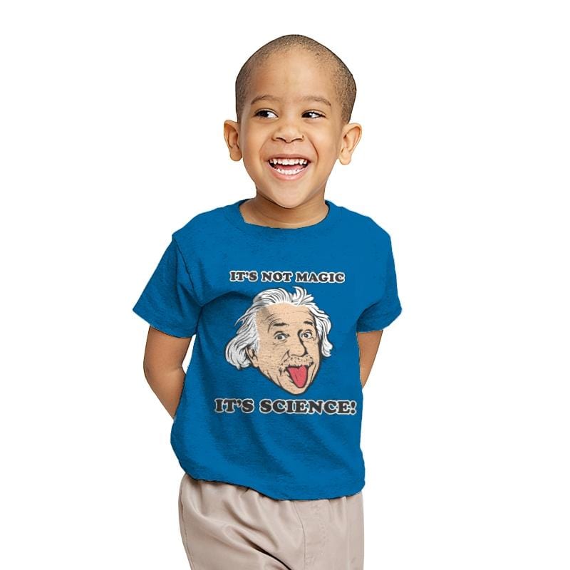 It's Science - Youth T-Shirts RIPT Apparel X-small / Sapphire