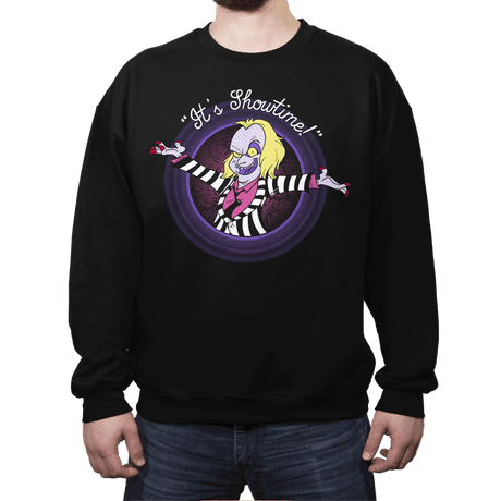 It's show time! - Crew Neck Sweatshirt Crew Neck Sweatshirt RIPT Apparel