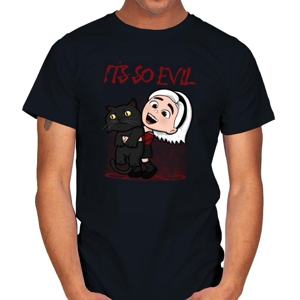 It's So Evil - Mens T-Shirts RIPT Apparel Small / Black