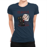 It's So Evil - Womens Premium T-Shirts RIPT Apparel Small / Midnight Navy