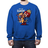 It's so flerken - Crew Neck Sweatshirt Crew Neck Sweatshirt RIPT Apparel Small / Royal