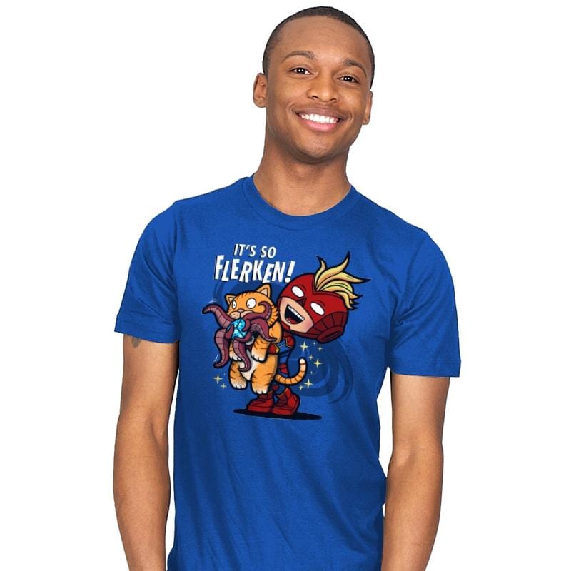 It's so flerken - Mens T-Shirts RIPT Apparel Small / Royal