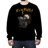 It's So Fluffy! - Raffitees - Crew Neck Sweatshirt Crew Neck Sweatshirt RIPT Apparel