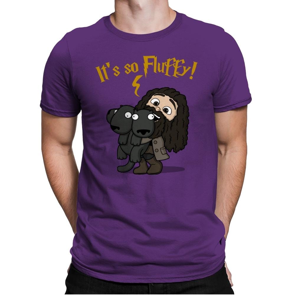 It's So Fluffy! - Raffitees - Mens Premium T-Shirts RIPT Apparel Small / Purple Rush