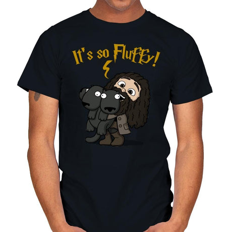 It's So Fluffy! - Raffitees - Mens T-Shirts RIPT Apparel Small / Black