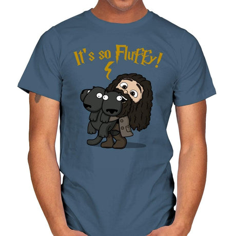 It's So Fluffy! - Raffitees - Mens T-Shirts RIPT Apparel Small / Indigo Blue