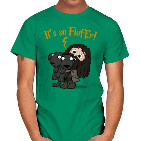 It's So Fluffy! - Raffitees - Mens T-Shirts RIPT Apparel Small / Kelly Green