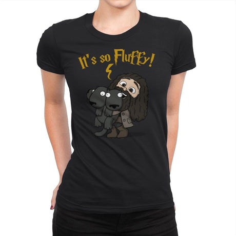 It's So Fluffy! - Raffitees - Womens Premium T-Shirts RIPT Apparel Small / Black