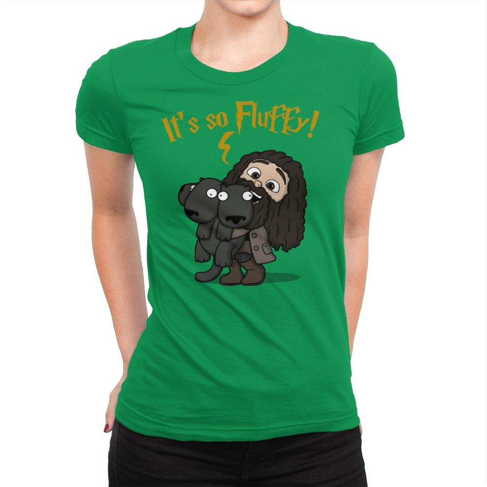It's So Fluffy! - Raffitees - Womens Premium T-Shirts RIPT Apparel Small / Kelly Green