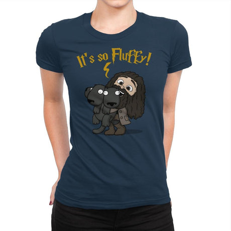 It's So Fluffy! - Raffitees - Womens Premium T-Shirts RIPT Apparel Small / Midnight Navy