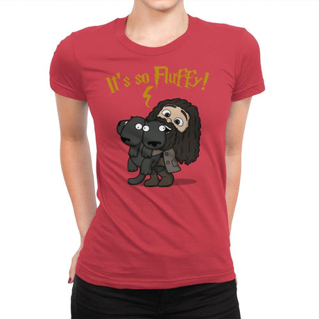 It's So Fluffy! - Raffitees - Womens Premium T-Shirts RIPT Apparel Small / Red