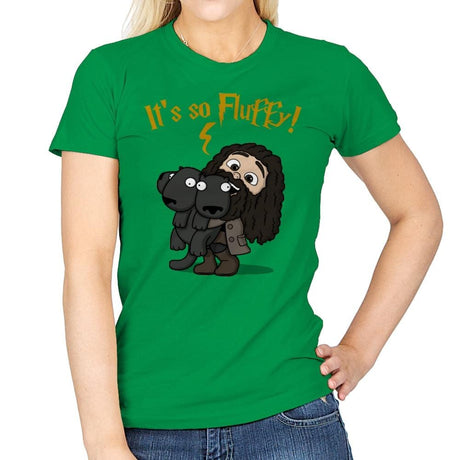 It's So Fluffy! - Raffitees - Womens T-Shirts RIPT Apparel Small / Irish Green