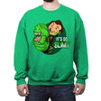 It's So Slimy - Crew Neck Sweatshirt Crew Neck Sweatshirt RIPT Apparel