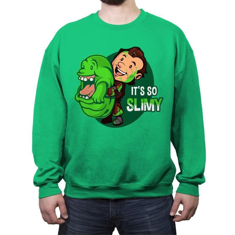 It's So Slimy - Crew Neck Sweatshirt Crew Neck Sweatshirt RIPT Apparel