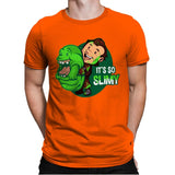 It's So Slimy - Mens Premium T-Shirts RIPT Apparel Small / Classic Orange