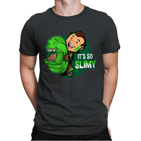It's So Slimy - Mens Premium T-Shirts RIPT Apparel Small / Heavy Metal
