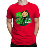 It's So Slimy - Mens Premium T-Shirts RIPT Apparel Small / Red