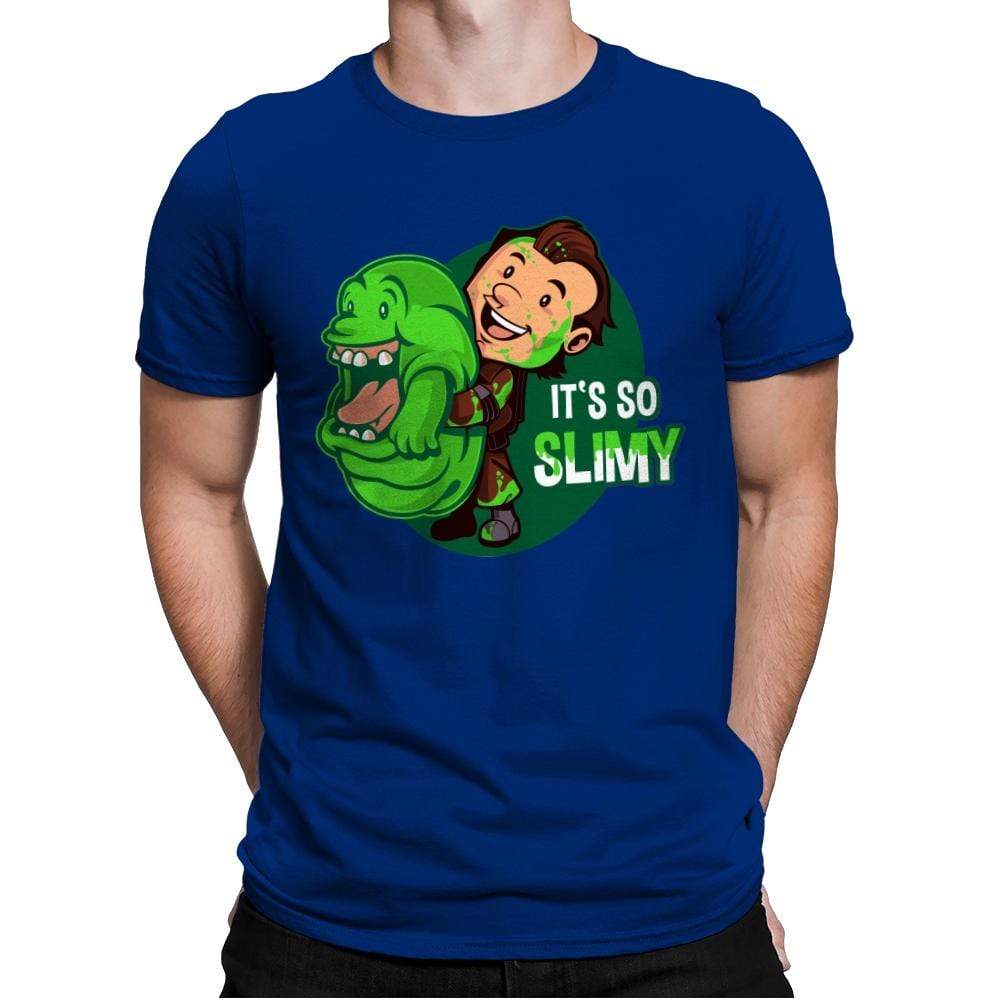 It's So Slimy - Mens Premium T-Shirts RIPT Apparel Small / Royal