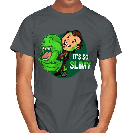 It's So Slimy - Mens T-Shirts RIPT Apparel Small / Charcoal