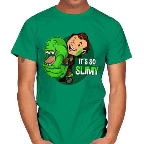 It's So Slimy - Mens T-Shirts RIPT Apparel Small / Kelly Green