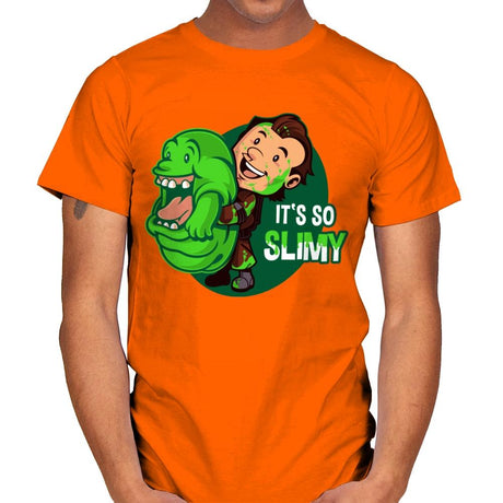 It's So Slimy - Mens T-Shirts RIPT Apparel Small / Orange