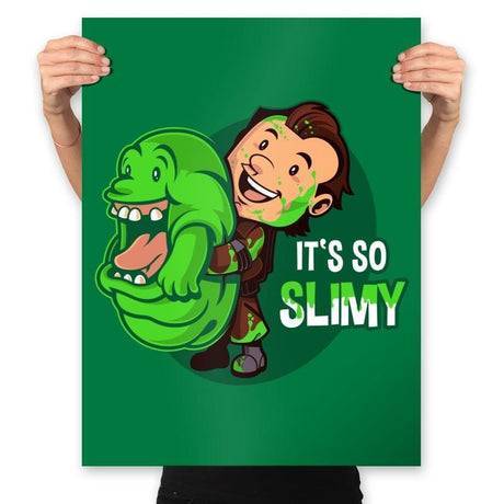 It's So Slimy - Prints Posters RIPT Apparel 18x24 / Kelly