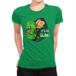 It's So Slimy - Womens Premium T-Shirts RIPT Apparel Small / Kelly Green
