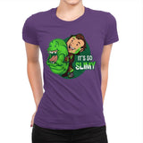It's So Slimy - Womens Premium T-Shirts RIPT Apparel Small / Purple Rush
