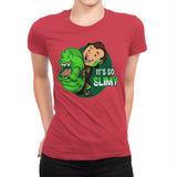 It's So Slimy - Womens Premium T-Shirts RIPT Apparel Small / Red