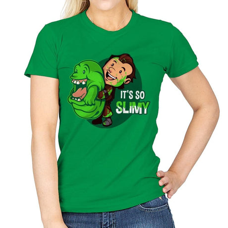 It's So Slimy - Womens T-Shirts RIPT Apparel Small / Irish Green