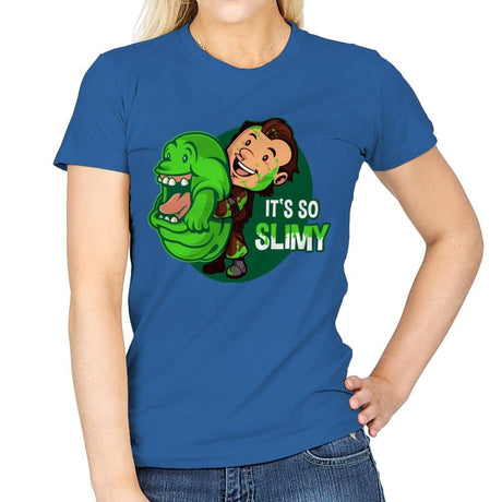 It's So Slimy - Womens T-Shirts RIPT Apparel Small / Royal