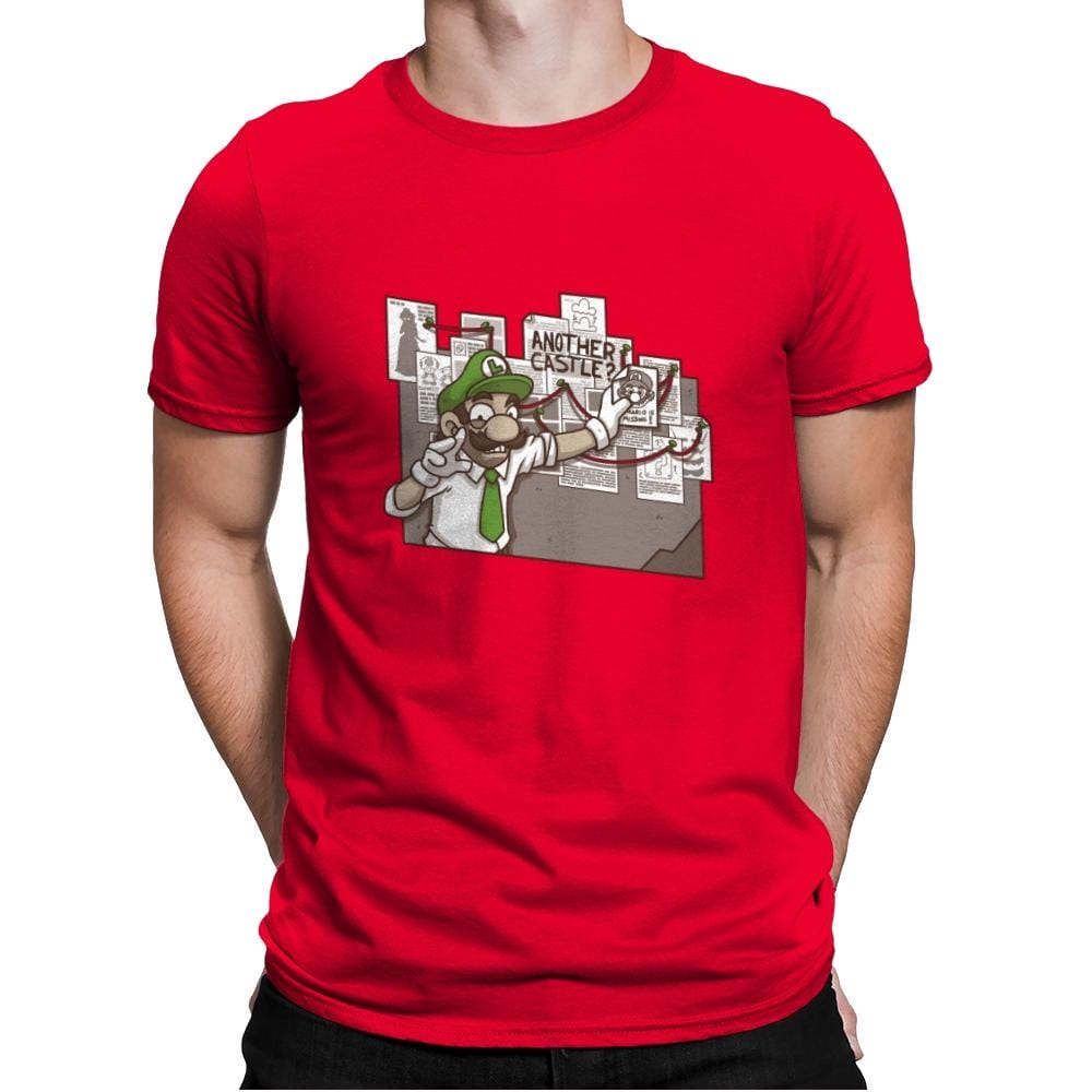 Italian Conspiracy - Mens Premium T-Shirts RIPT Apparel Small / Red