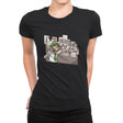 Italian Conspiracy - Womens Premium T-Shirts RIPT Apparel Small / Black
