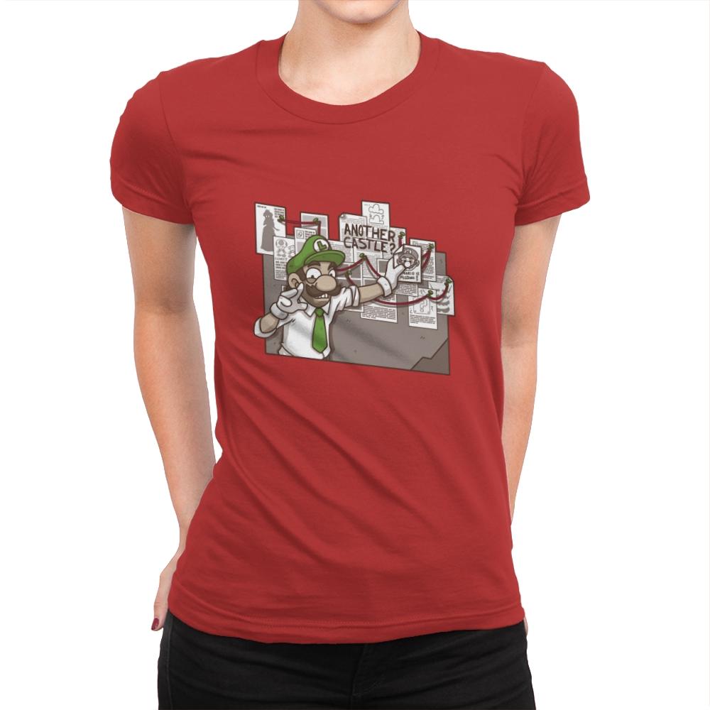 Italian Conspiracy - Womens Premium T-Shirts RIPT Apparel Small / Red