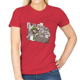 Italian Conspiracy - Womens T-Shirts RIPT Apparel Small / Red