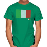 Italy Brick Flag Exclusive - Mens T-Shirts RIPT Apparel Small / Kelly Green