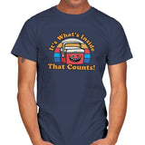 Its what's Inside that Counts - Mens T-Shirts RIPT Apparel Small / Navy