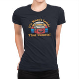 Its what's Inside that Counts - Womens Premium T-Shirts RIPT Apparel Small / Midnight Navy